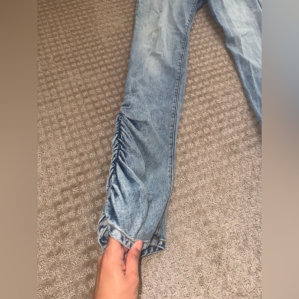 Revice Days Off Honey Bunch Scrunch Ankle Jeans size 27 - Picture 4 of 10